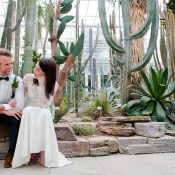 Botanical Wedding in Mint