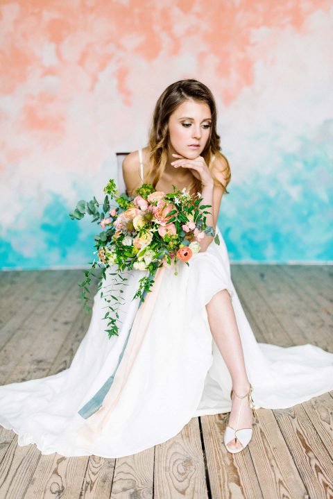 Hochzeitsinspiration: Floraler Pastellzauber