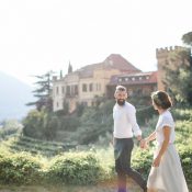 Landhochzeitsinspiration & Greenery-Charme