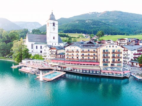 Zweisamkeit am Wolfgangsee in Österreich