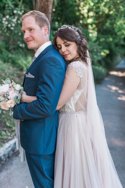 Martina & Thomas: Vintage-Hochzeit in Pastell