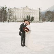 Magdalena & Sebastian: Winterliche Schlosshochzeit