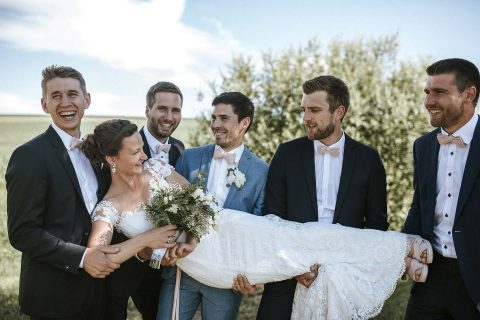 Mira & Andreas: Rustikale Scheunenhochzeit