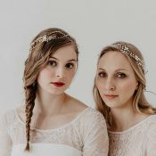 Zauberhafte Brautstyling-Ideen mit Headpieces