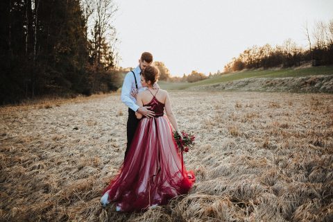 Herbstliche Glamhochzeit