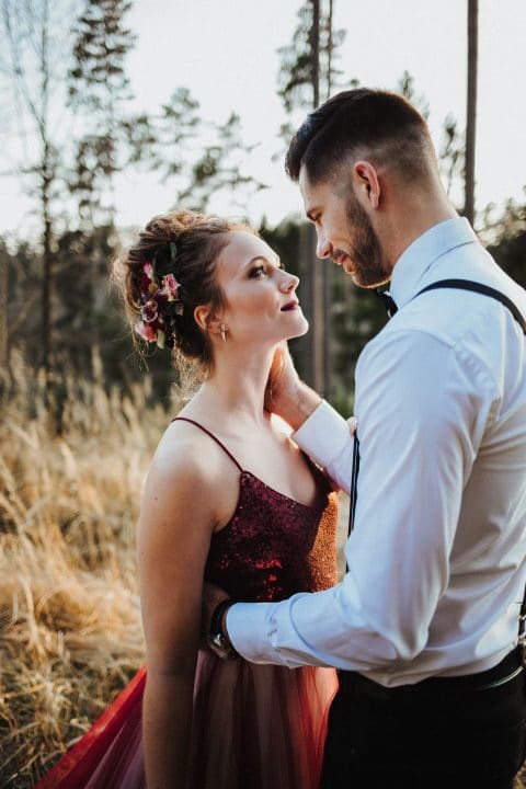 Herbstliche Glamhochzeit