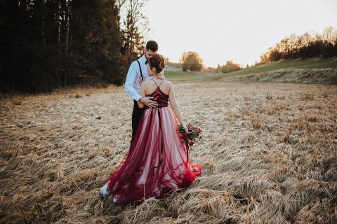 Herbstliche Glamhochzeit