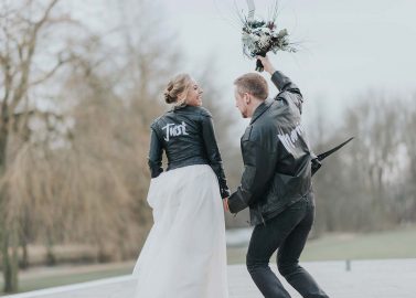 Hochzeitsinspiration: Urban & Rockig in Schwarz-Weiß