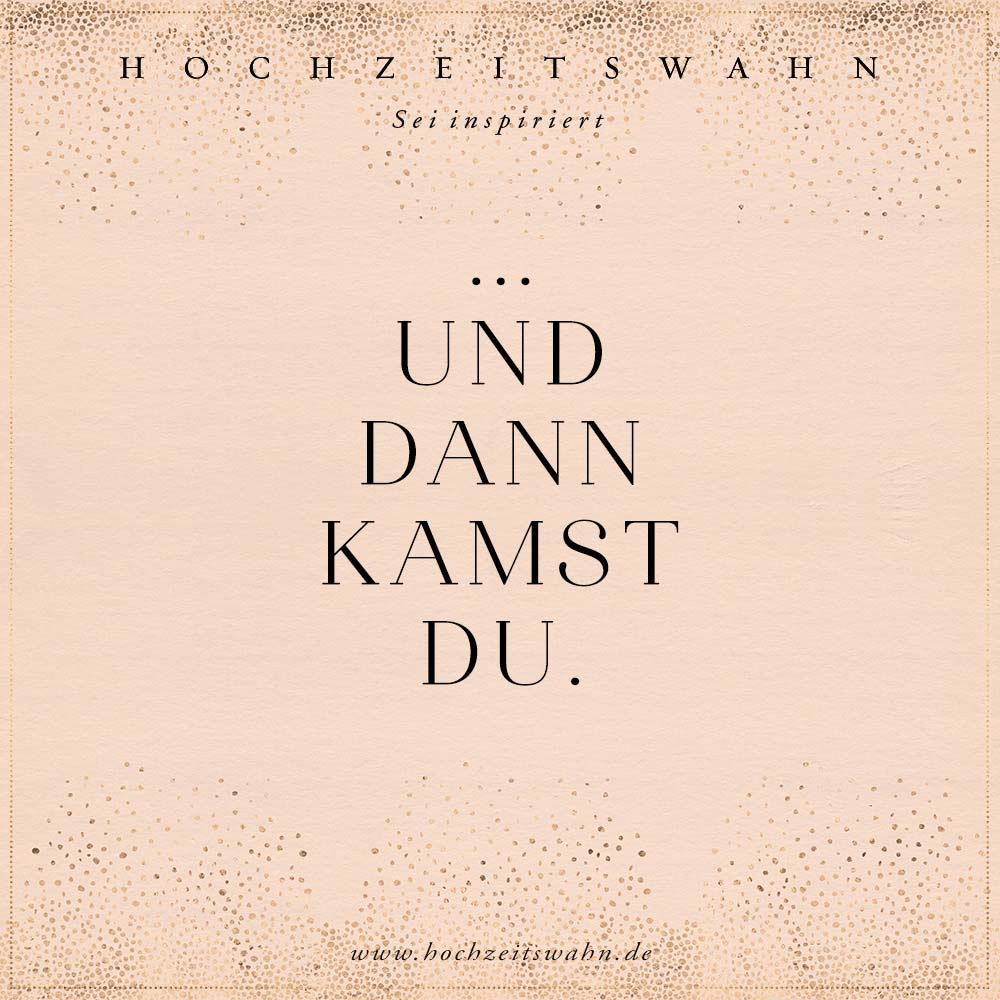 Hochzeitswahn Einsendungen