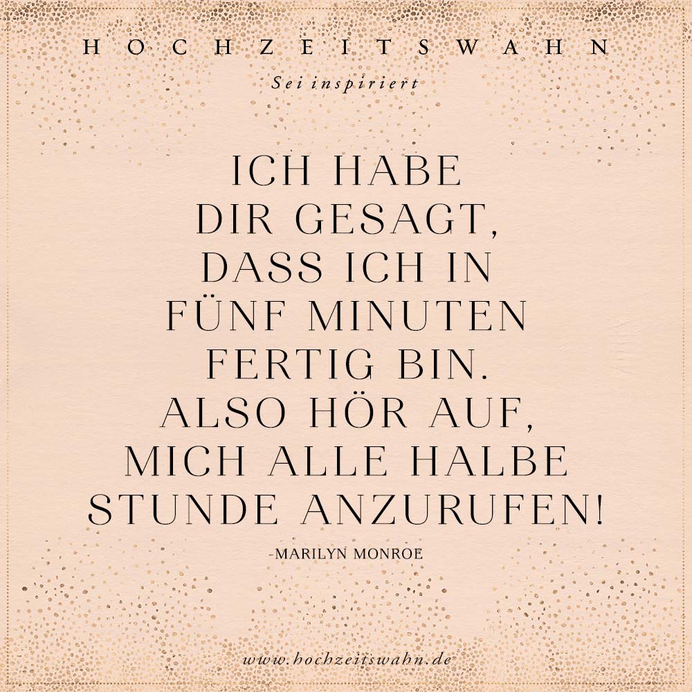 Hochzeitswahn Einsendungen