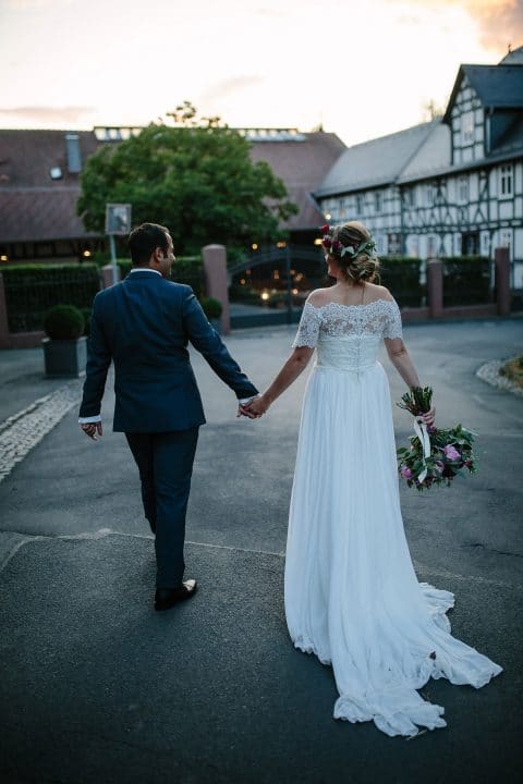 Deborah & Andre: Rustikale Hochzeit im Hofgut Dagobertshausen