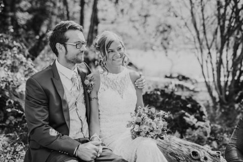 Svenja & Dennis: Eine kleine romantische Eibsee Hochzeit