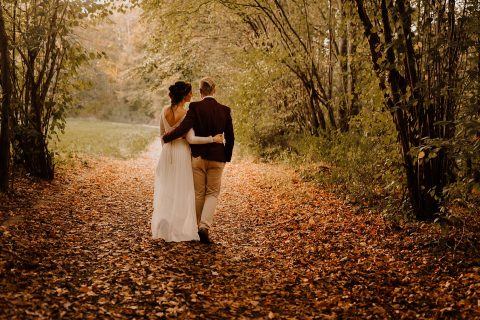 Hochzeitszauber im goldenen Herbst