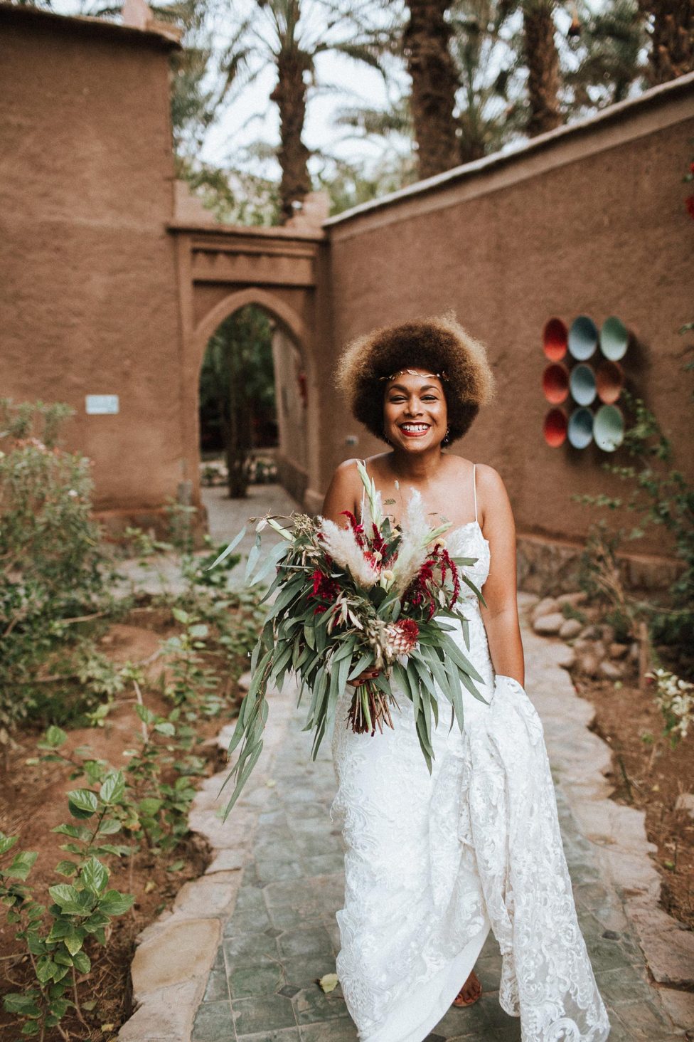 Jea & Justin: Romantisches Elopement in Sahara von Marokko