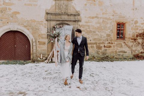 Schloss Stauffenberg Hochzeitsinspiration im Winterwunderland