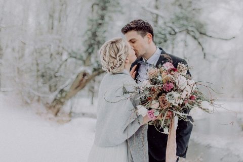 Schloss Stauffenberg Hochzeitsinspiration im Winterwunderland