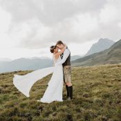 Michaela & Christoph: Rustikale Hochzeit auf der Alm
