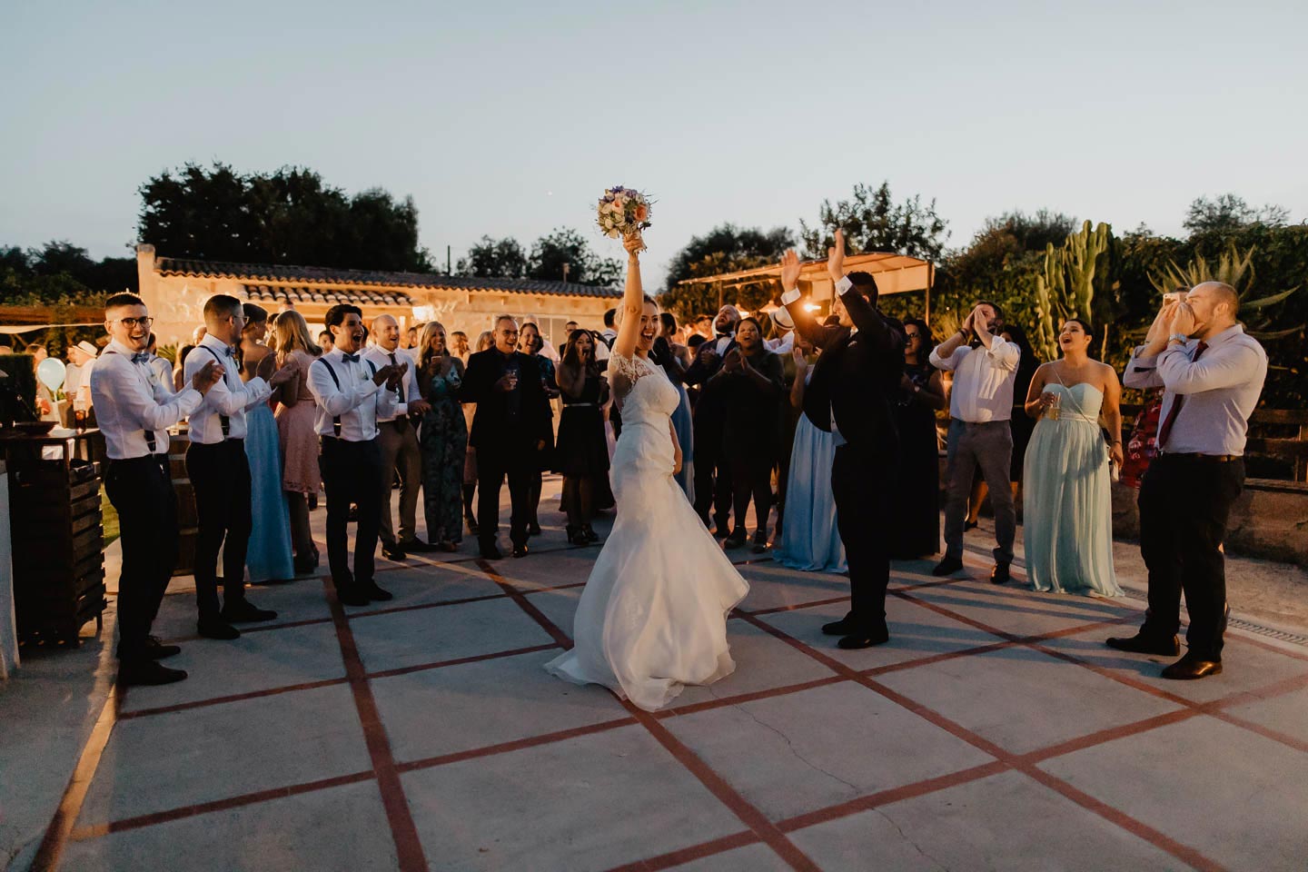 Balearische Hochzeit in spanischer Finca