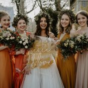 Boho Hochzeitsinspiration im Flower-Power-Chic