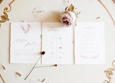 Elegante Hochzeitsinspiration in der Villa Sorgenfrei