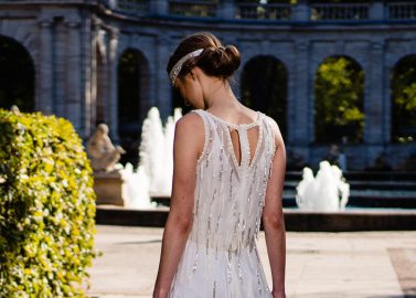 Glamoröse Boho Brautkleider von Tilda Knopf Bridal