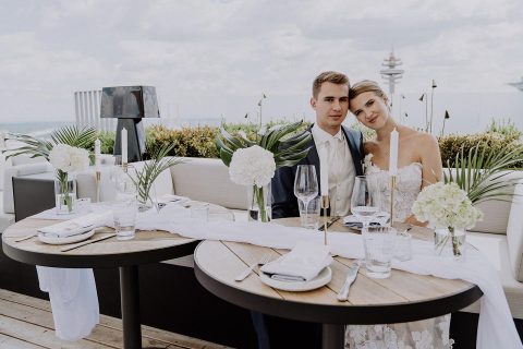 Andaz Hotel Vienna: Heiraten im Dachgarten