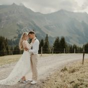 Elegante standesamtliche Trauung in der Schweiz