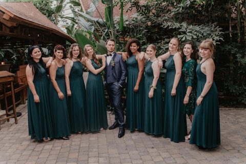 Ryokan Gelsenkirchen: Tropical Hochzeit im Greenery Stil