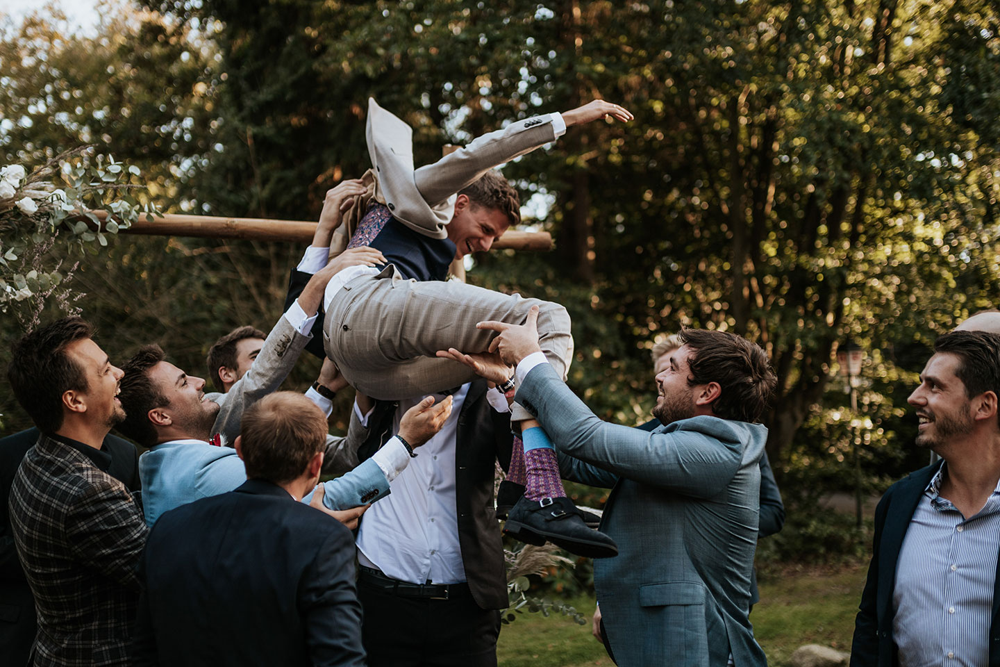Fürst Bismarck Mühle: Eine romantische Spätsommerhochzeit