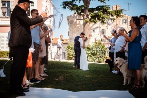 Sommerhochzeit am Strand - Heiraten in Kroatien