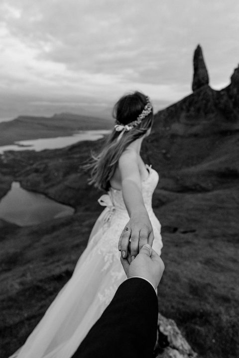 After Wedding Shooting auf der Isle of Skye in Schottland