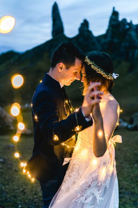 After Wedding Shooting auf der Isle of Skye in Schottland