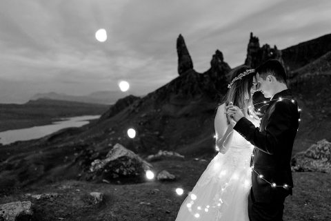 After Wedding Shooting auf der Isle of Skye in Schottland