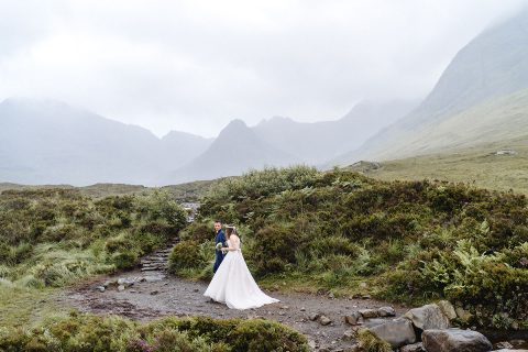 After Wedding Shooting auf der Isle of Skye in Schottland