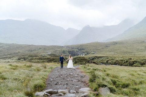 After Wedding Shooting auf der Isle of Skye in Schottland