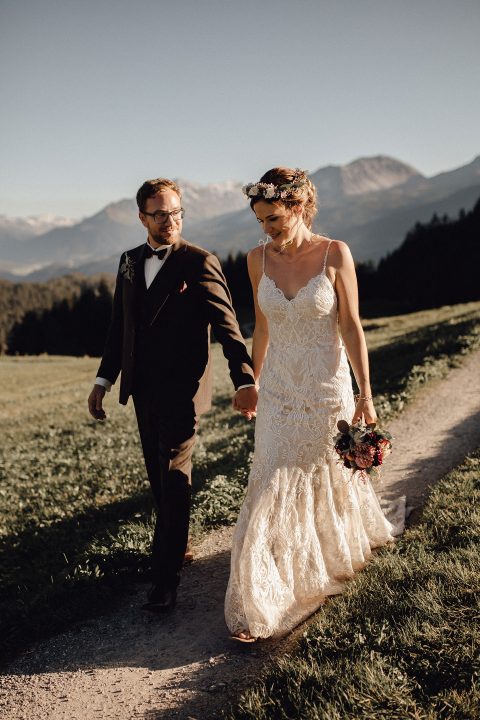 Heiraten in der Schweiz – naturverbundene Val Hochzeit