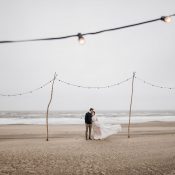 Boho Hochzeitsstyle am Nordseestrand Noordwijk an Zee