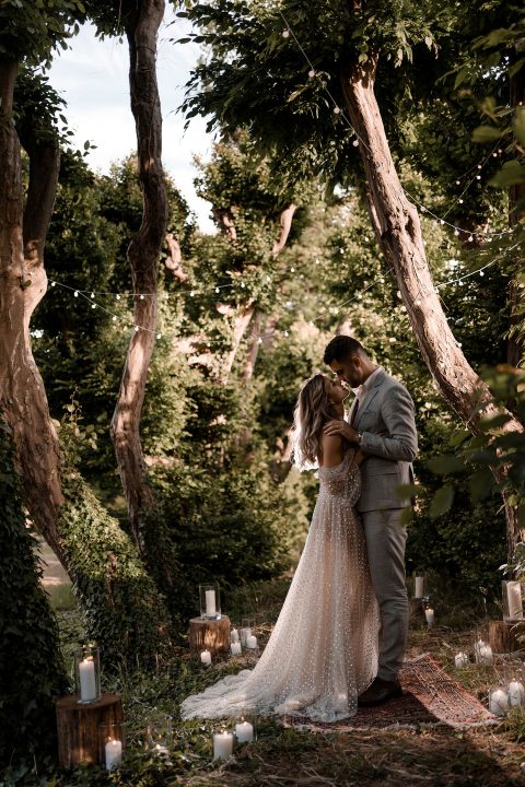 Bohemian Hochzeitseleganz auf Gut Ostenwalde