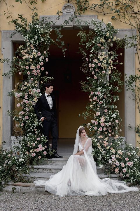 Destination-Hochzeit in der Villa Mapelli Mozzi