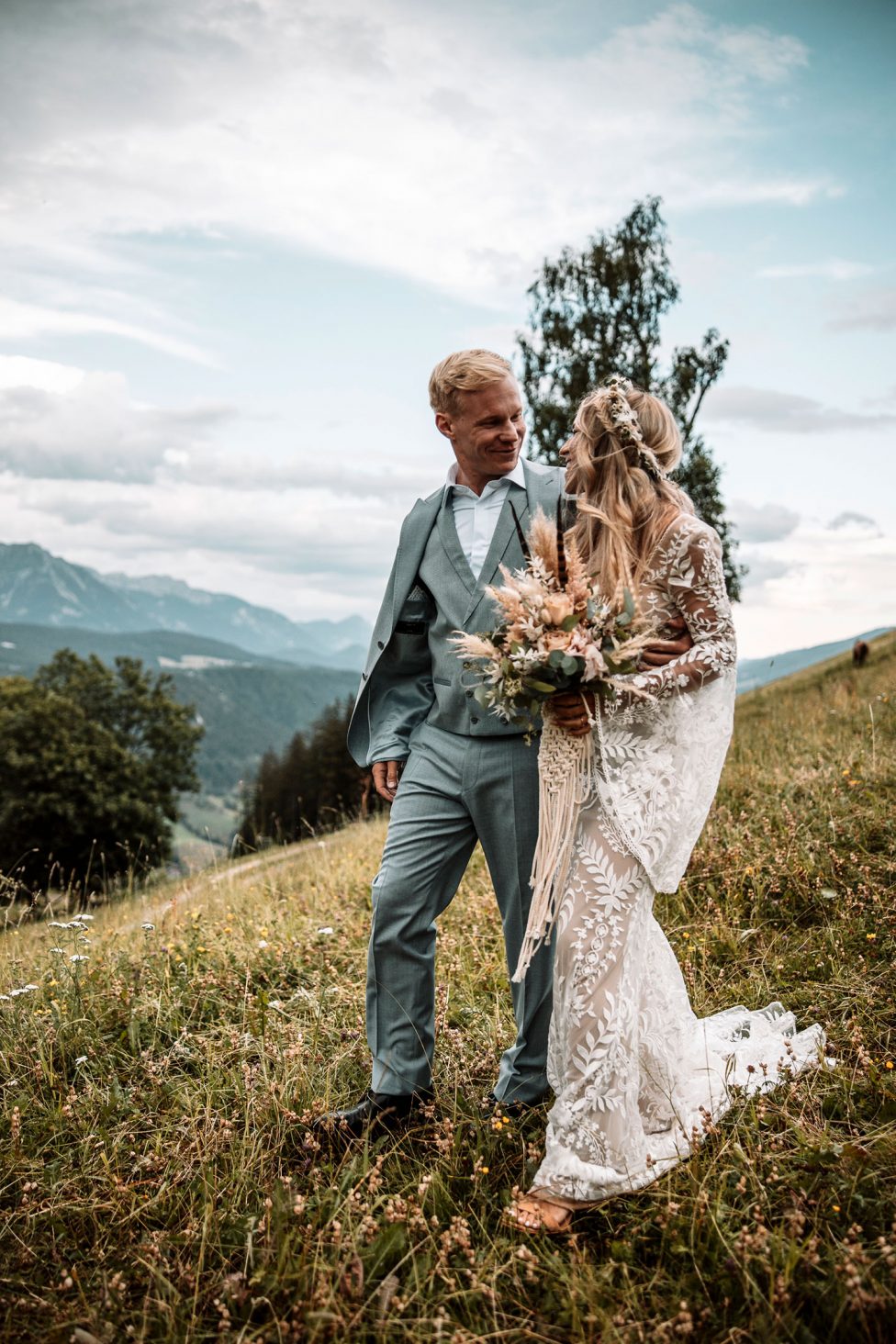 Boho-Weddingdreams in der Almwelt Austria