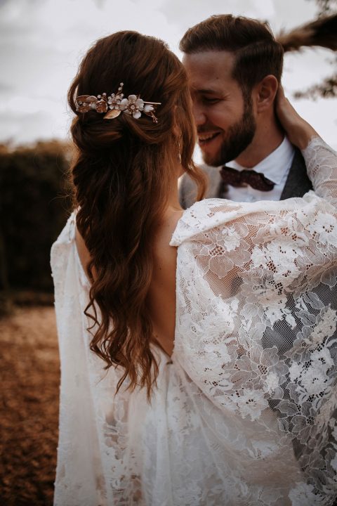 Hochzeitseleganz in herbstlicher Verspieltheit