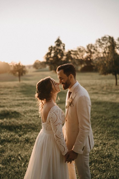 DIY-Boho-Hochzeit im kleinen Kreis