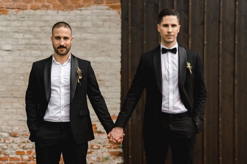 LGBT Hochzeitsinspiration in der Scheune Grafenegg