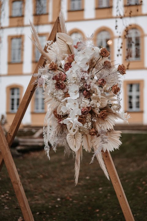 Romantische Winterhochzeit auf Schloss Jägersburg
