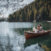 Elopement Inspiration am Lago Di Braies