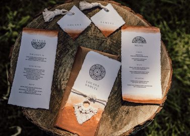 Hochzeitsinspiration: Camping in the woods