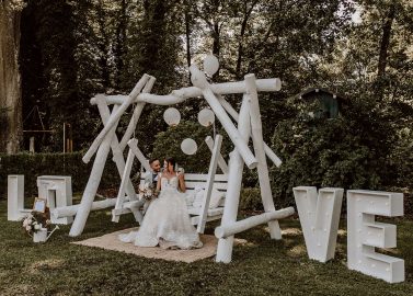 Liebevolle DIY-Hochzeit in der Birkenheide