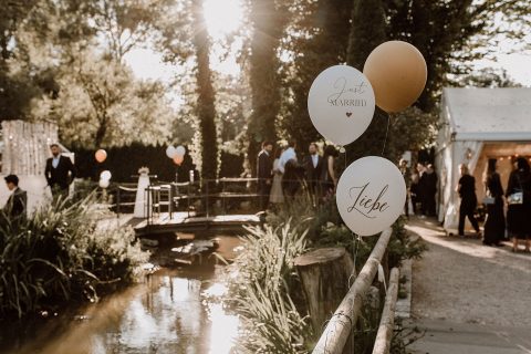 Liebevolle DIY-Hochzeit in der Birkenheide