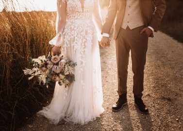 Heiraten auf einem Alpakahof