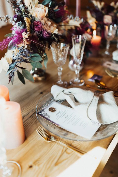 Elopement-Inspiration in verschneiten Bergen